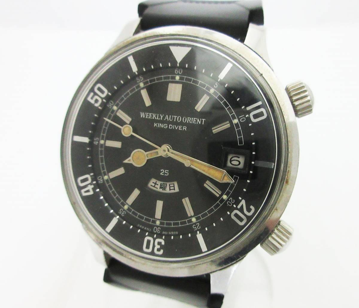 豊富な商品から N8065【自動巻き腕時計】WEEKLY AUTO ORIENT KING DIVER T19410 その他