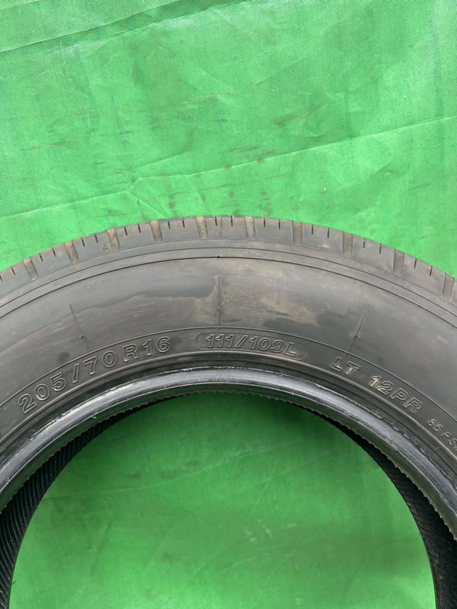 205/70R16 111/109 L LT 12PR YOKOHAMA LT151R 6本タイヤ　2022年製　送料無料_画像7