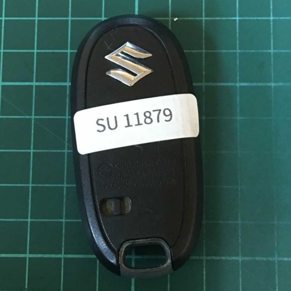 SU11879点灯 スズキ 純正 007YUUL0212スマートキーレス パレット ソリオ ルークス等 MA15S 日産 両側スライド 4ボタン_画像3