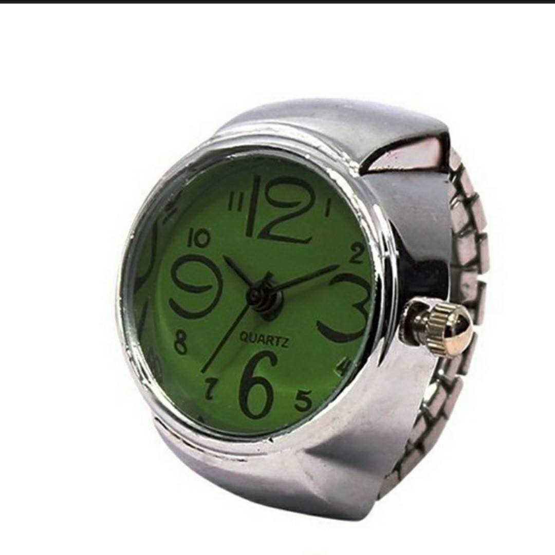 新品　未使用◆　レディース 腕時計 リングウォッチ 指輪時計 指時計 アナログ 指輪　文字盤直径約2.4cm 文字盤厚度約0.8cm バンド4.8-6cm