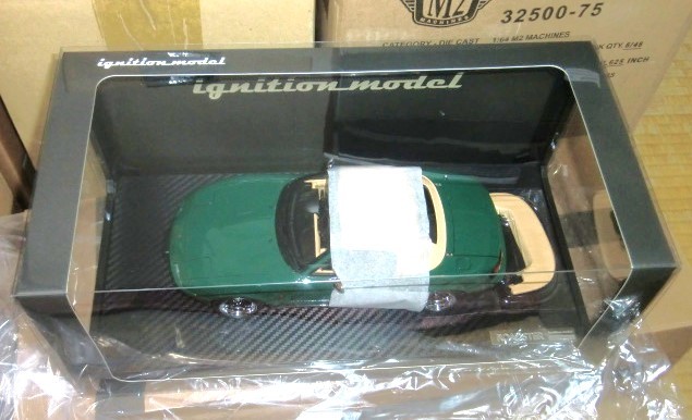 未開封品 イグニッションモデル 1/18 マツダ ユーノス・ロードスター NA グリーン 緑 Eunos Roadster (NA) Green_画像5