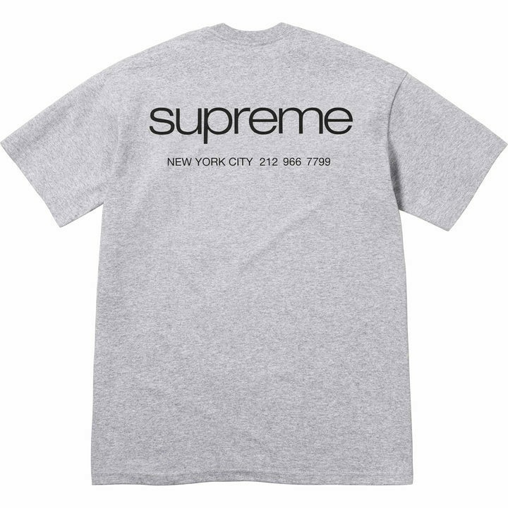 オンライン完売L 2023FW Supreme NYC Tee Classic Logo シュプリーム スモールボックスロゴ 新品未使用 即日出荷