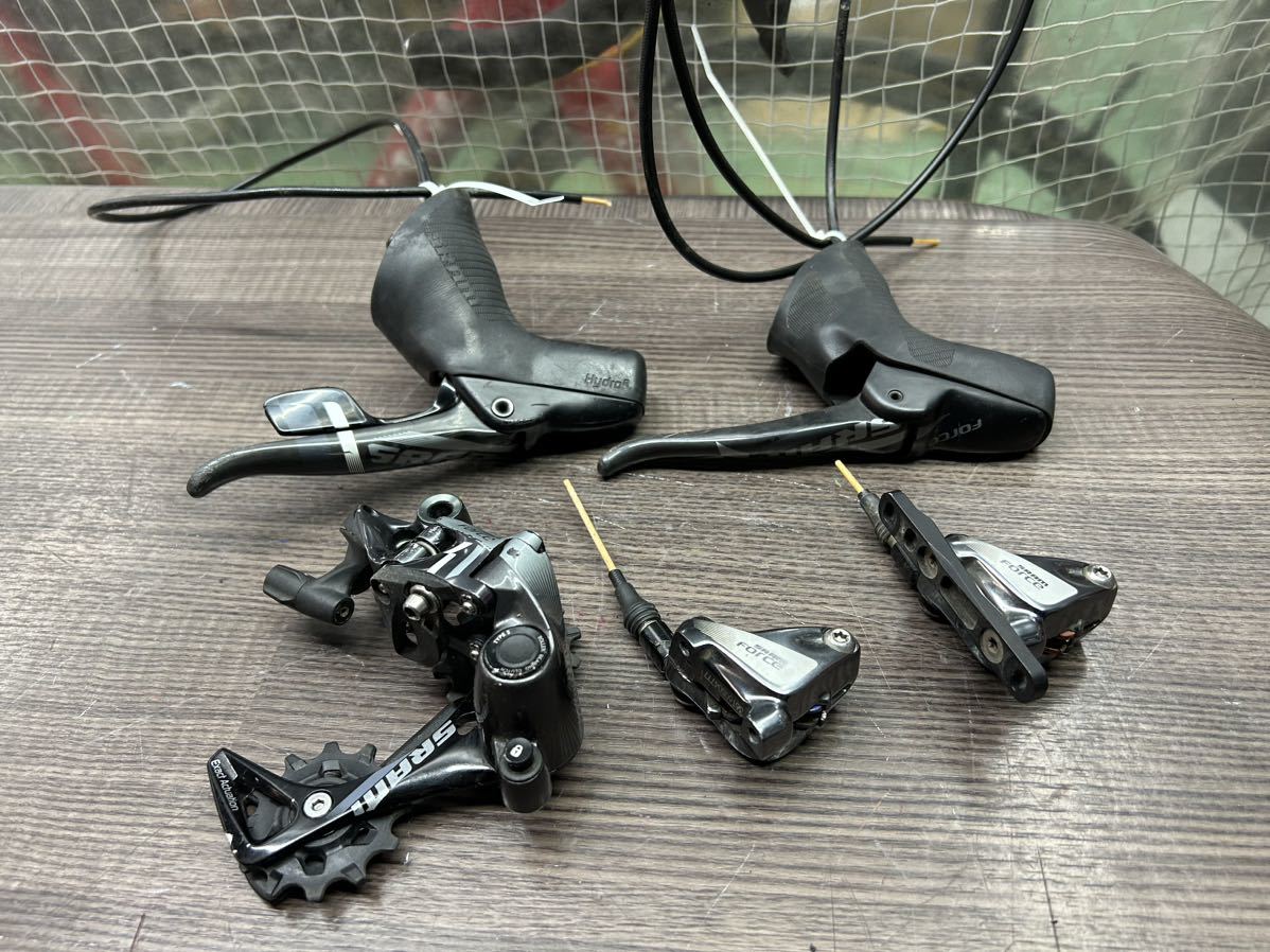 スラムSRAM フォース1×11ワンバイ DISKキャリパーセット