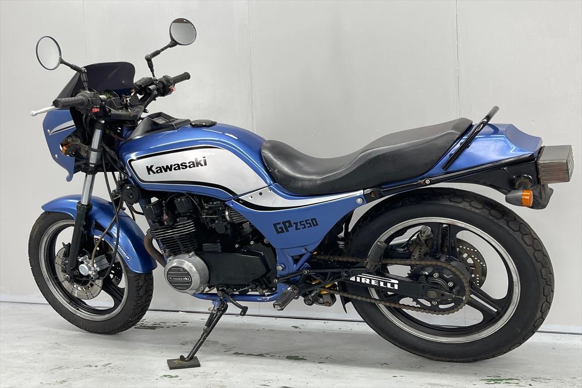 GPZ550 売り切り！１円スタート！レストアベース！部品取り！始動確認済み！ZX550A！輸入新規！逆車！ノーマル！全国配送！福岡佐賀_画像7