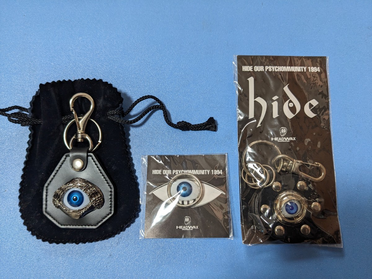未使用美品】hide アイボール レザーキーホルダー 目玉|Yahoo 未使用美品】hide アイボール レザーキーホルダー 目玉|Yahoo