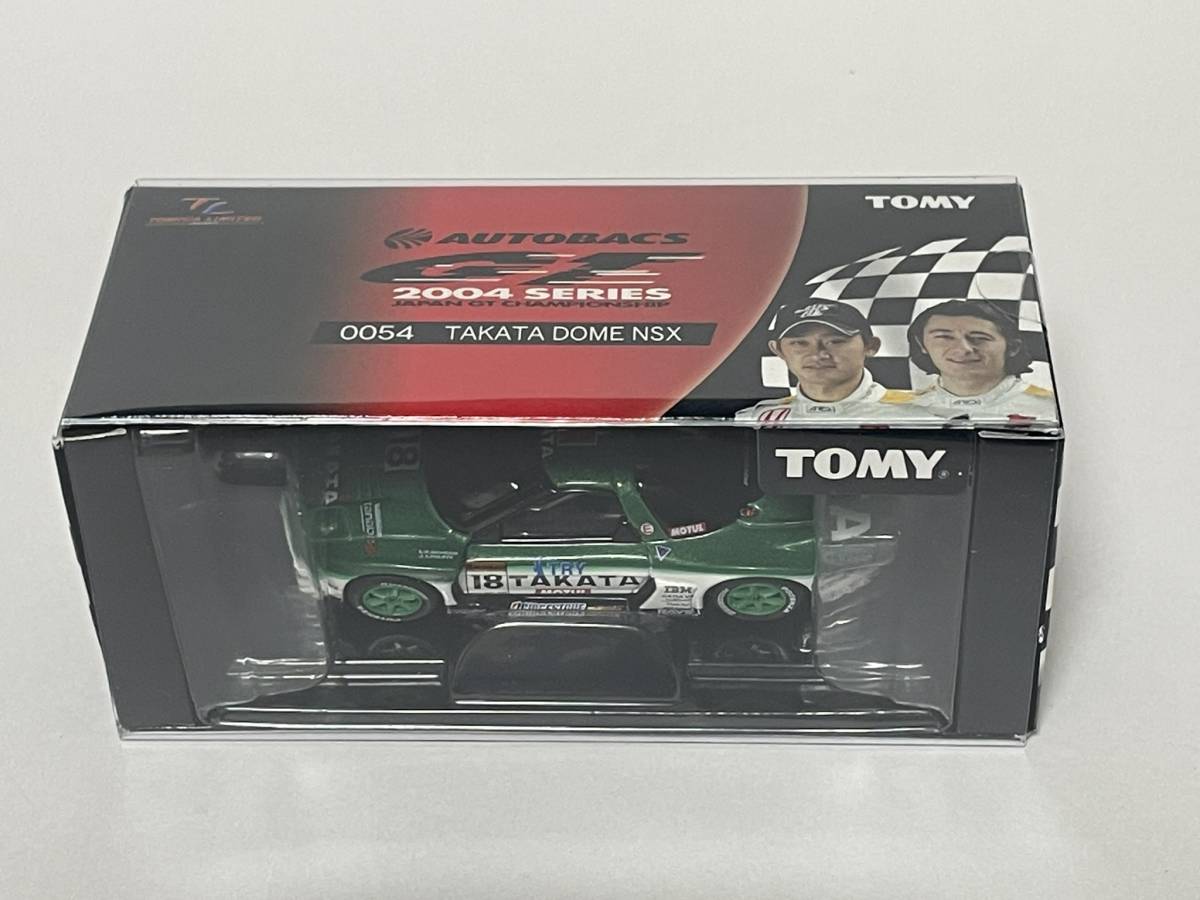 ☆ トミカリミテッド TOMICA LIMITED AUTOBACS GT 2004 0054 TAKATA DOME NSX 54 (未開封) ☆_画像1