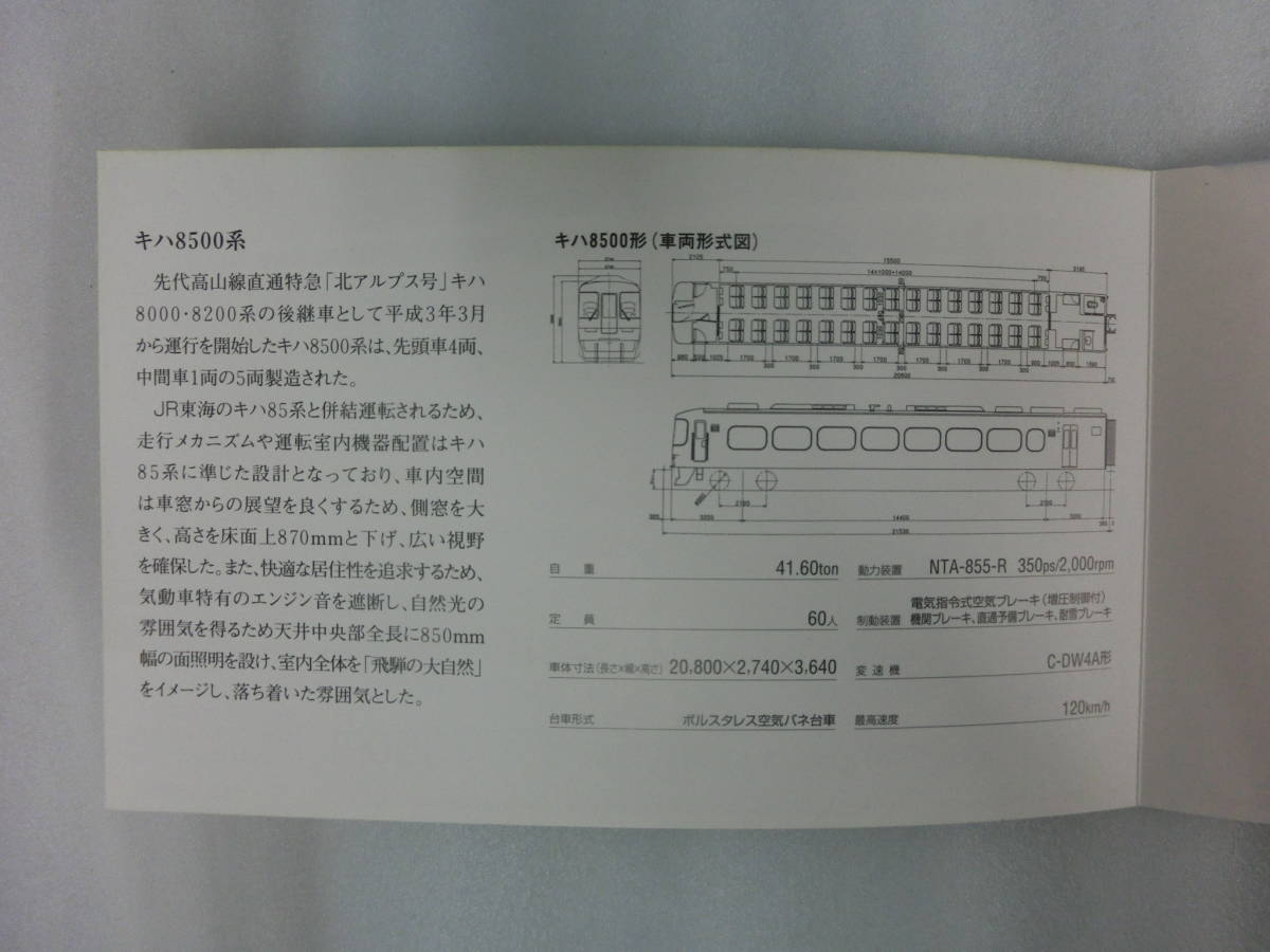 さよなら北アルプス号記念特急券・乗車券 平成13年9月30日 名古屋鉄道 MEITETSU 特急券 特別車両券 記念特急券 乗車券_画像6