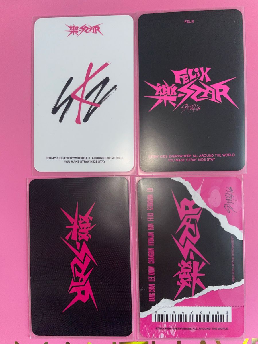 straykids スキズ 樂-STAR sound wave サウェ特典 封入トレカ3点 straykids スキズ 樂-STAR sound wave サウェ特典 封入トレカ3点