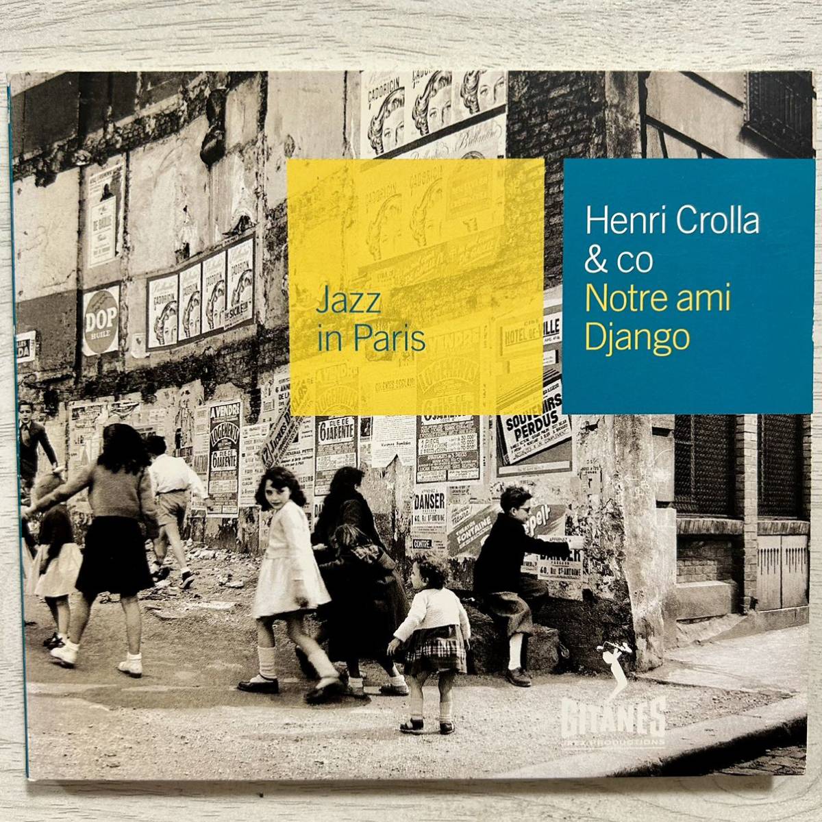 FC46/ Henri Crolla & Co Notre ami Django /56年／マヌーシュ、ジプシー・ギター_画像1