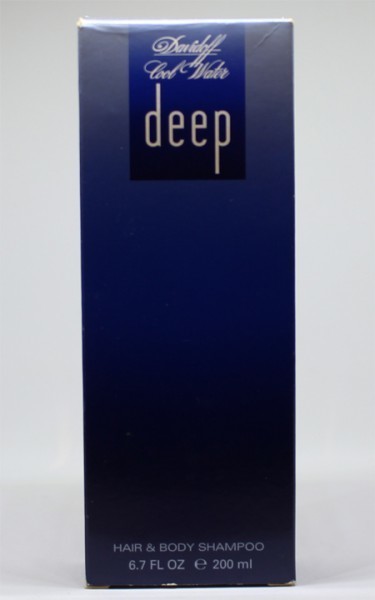 [ free shipping ] unused Davidoff cool water deep hair & body woshu200ml* cool water deep * cool water men 