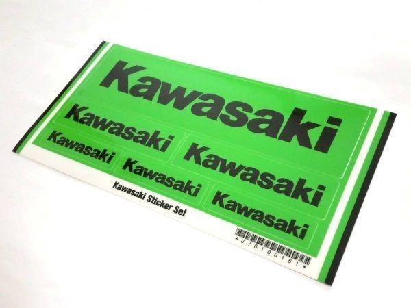 ◆Kawasaki純正 ステッカー 透明地/白字 ３サイズ ☆1/ カワサキ純正新品 Z400FX/Z400GP/GPZ400/Z750GP/GPZ750/ゼファー/セロー/Z1/Z2/SS_画像3