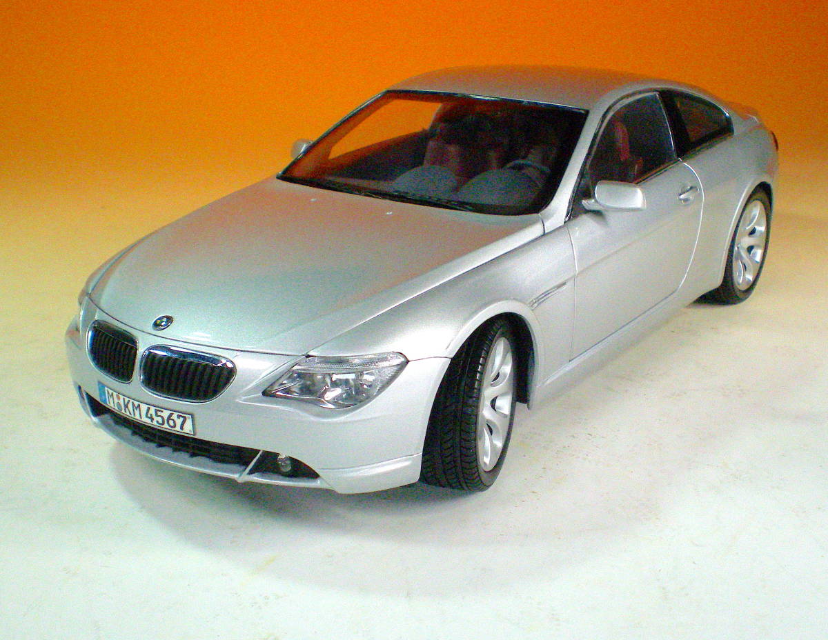 少難有り　BMWディーラー特注 KYOSHO 1/18 BMW 6Series 645Ci Coupe E63　6シリーズ 京商　ゆうパック80サイズ送料着払い_画像3