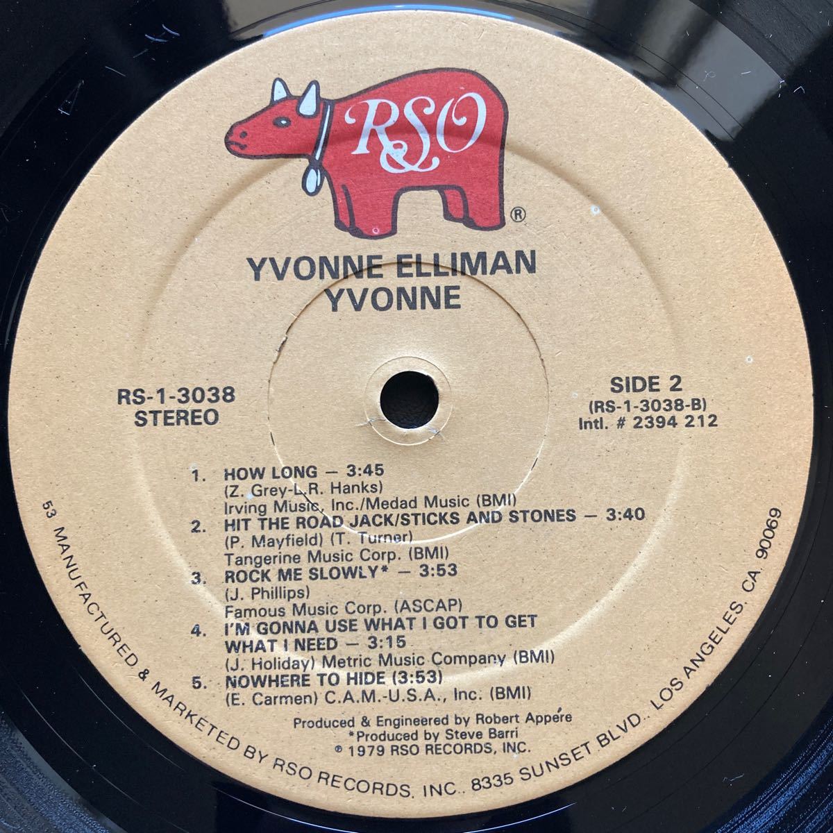 LP YVONNE ELLIMAN / YVONNEの画像8