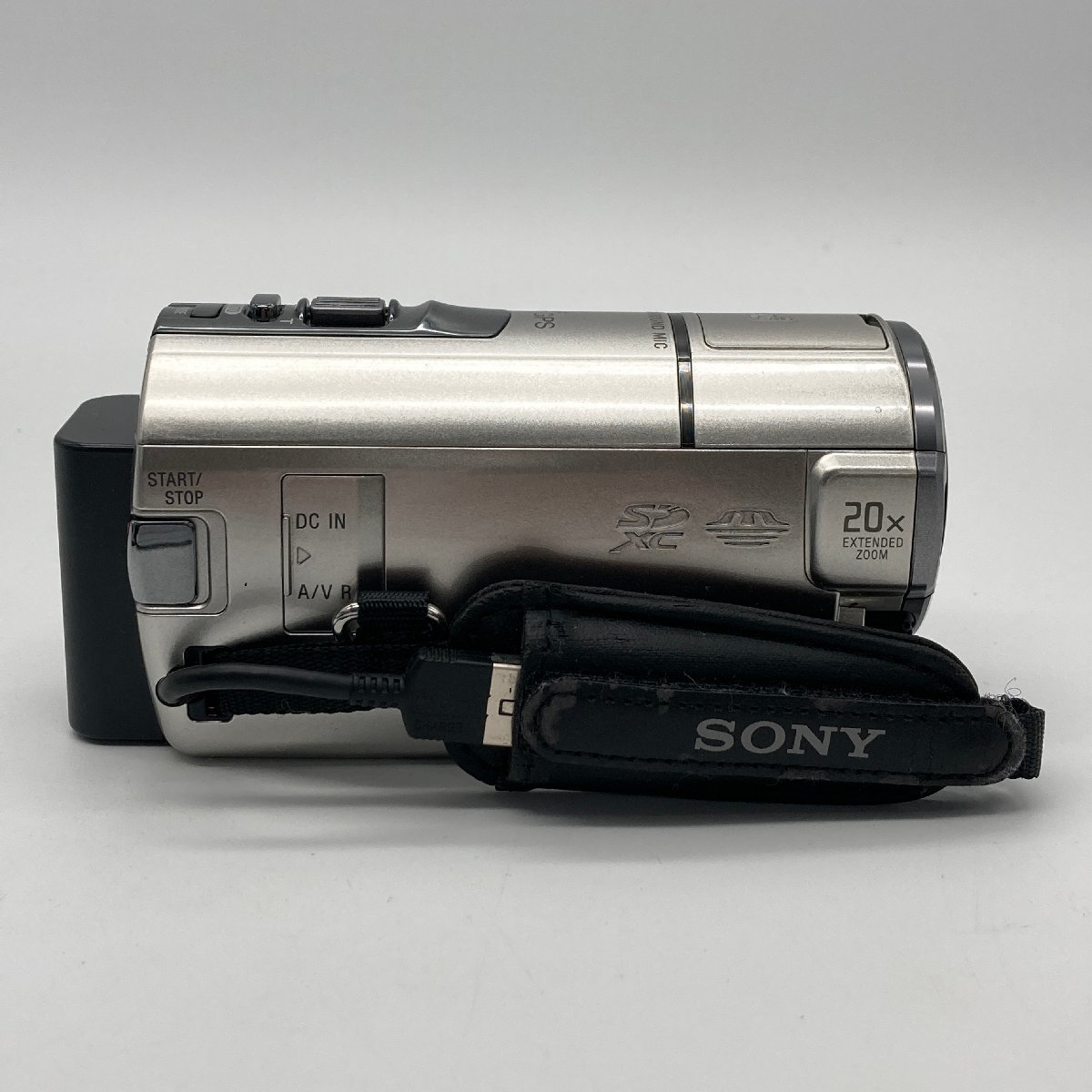 α綺麗【SONY ソニー HDビデオカメラ Handycam ハンディーカム HDR-CX590 シルバー 手ブレ補正 高画質 高精細 予備バッテリー】TK1149_画像4