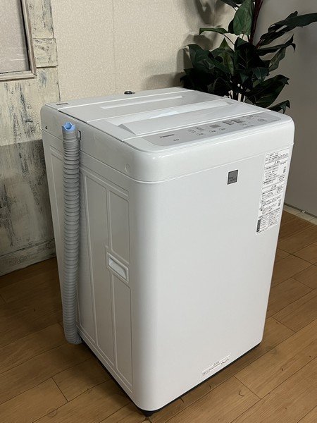 §綺麗【Panasonic パナソニック NA-F50BE8 全自動電気洗濯機 keyword エディオンオリジナル 5.0kg 2022年購入 お引取り大歓迎】N12074