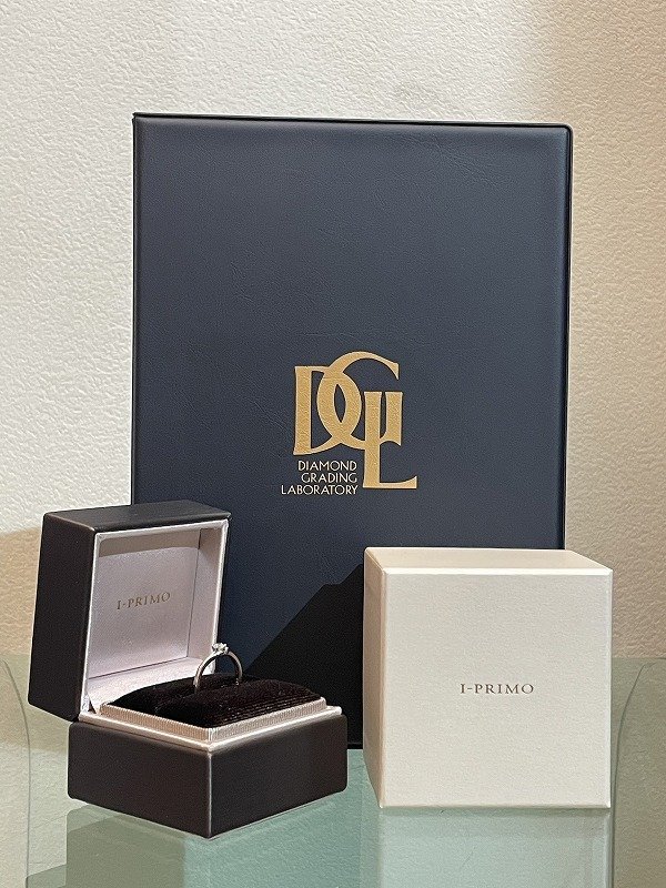 全ての リング トリプル 3EX 鑑定書 D0.19 PT950 アイプリモ ★未使用!【I-PRIMO 11号 3.13g】NA00308 プラチナ ダイヤモンド ジュエリー プラチナ台
