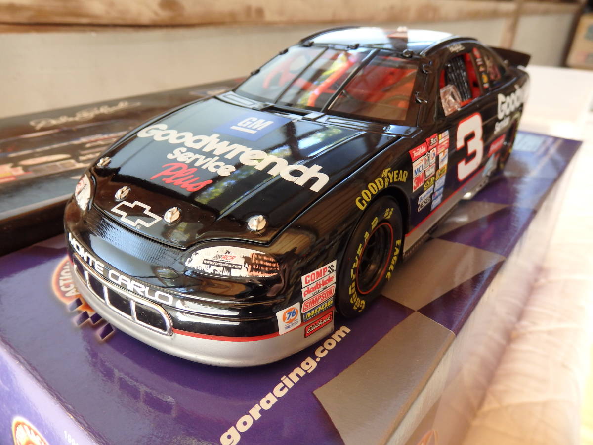 Action 1/18 NASCAR #3 Dale Earnhardt GM Goodwrench 1999 Monte Carlo_画像1