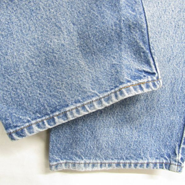 USA製 サイズ W36 L36 Levi’s オレンジタブ ストレート デニム パンツ ジーンズ ジーパン ブルー リーバイス 古着 ビンテージ 3D1309_画像10