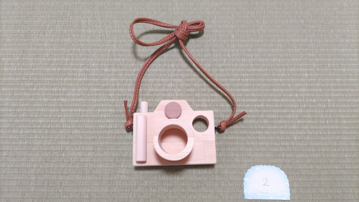 値下げ中！大工さんの木製カメラ(手づくり)No.2