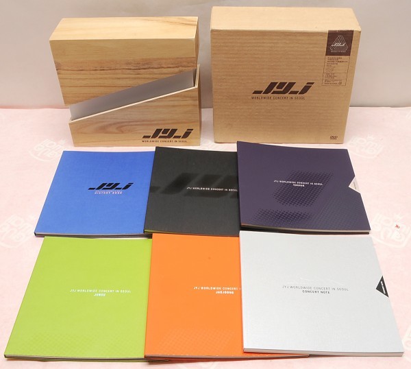 JYJ WORLDWIDE CONCERT IN SEOUL JVDK-0729 完全初回生産限定 DVD 写真集 KOREA 韓国 木箱