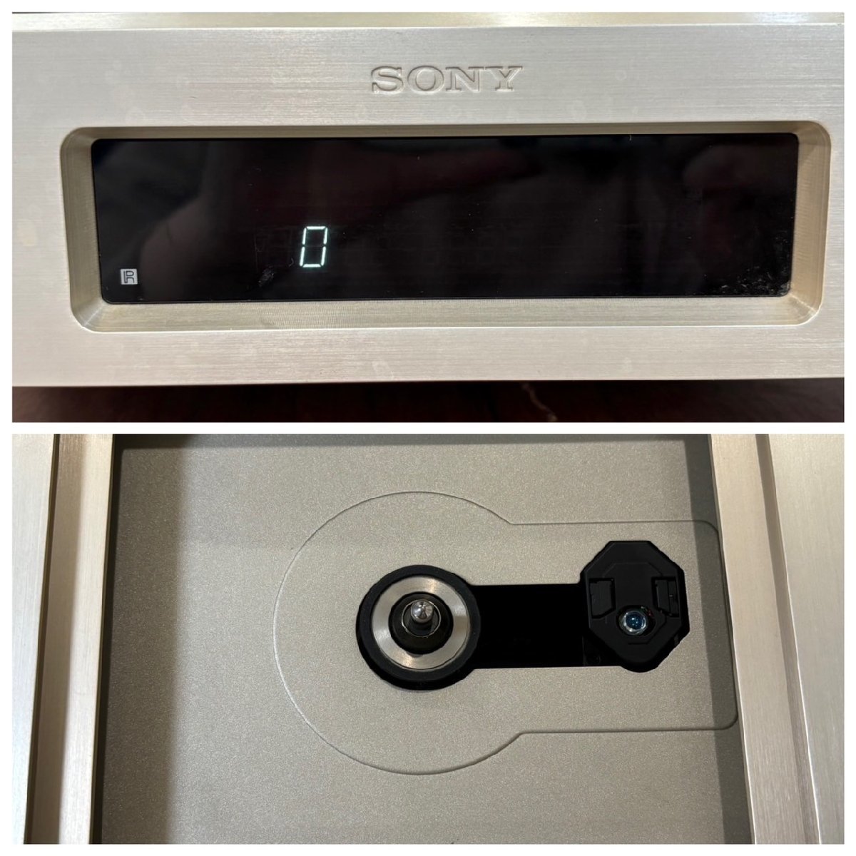 △8468　中古品　オーディオ機器　CDプレーヤー　SONY CDP-X5000 XLD-A5000 STB-A5000　ソニー_画像7