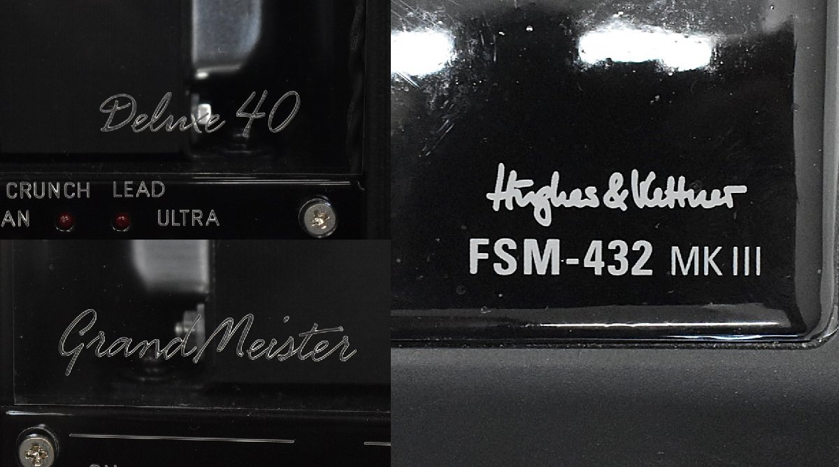 Σ9265 中古 Hughes&Kettner GrandMeister Deluxe 40 / FSM-432 MK III ヒュースアンドケトナー ヘッドアンプ MIDIコントローラー 元箱付き_画像8