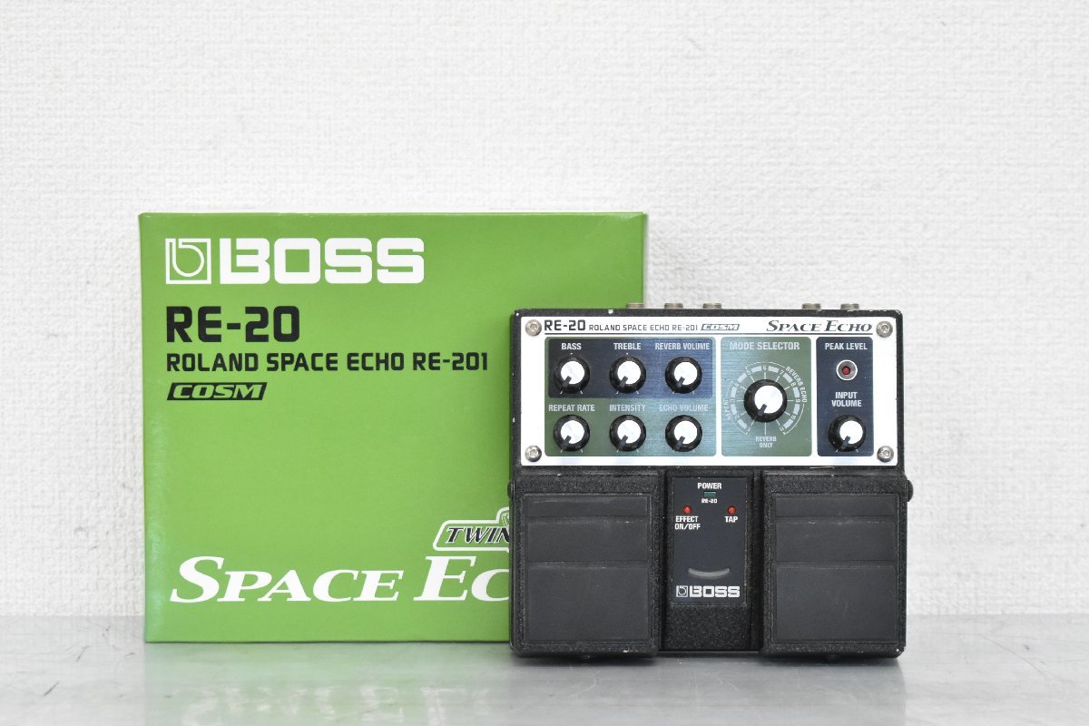 Σ9240 中古 BOSS SPACE ECHO RE-20 ボス エフェクター_画像2