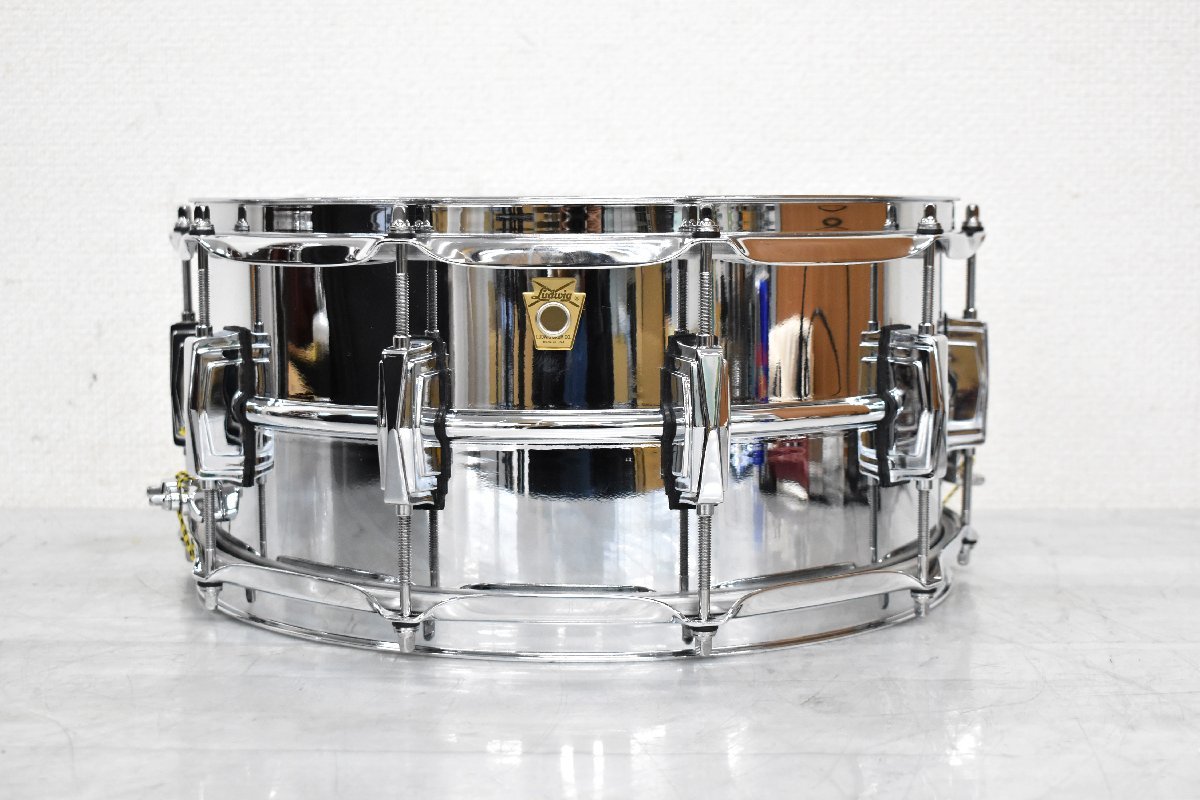 Σ9333 中古 Ludwig ラディック スネアドラム_画像4