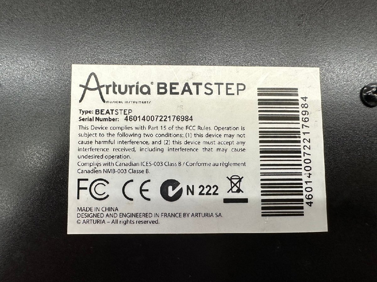 □t942　現状品★Arturia BEAT STEP アートリア　ビートステップ　シーケンサー　MIDIコントローラー　①_画像4