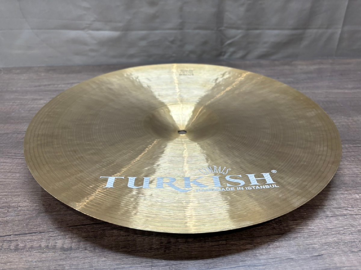 △8557　中古品　楽器　シンバル　TURKISH CYMBALS HANDMADE IN ISTANBUL　40cm/16”　ターキッシュ_画像6