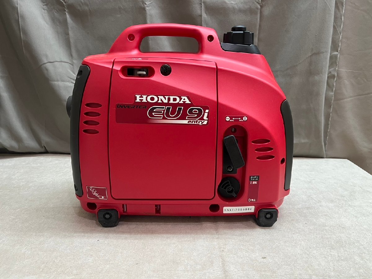 凸0550　中古品　インバーター発電機 HONDA EU9i entry　ホンダ　ガソリン　正弦波　100V/9A_画像1