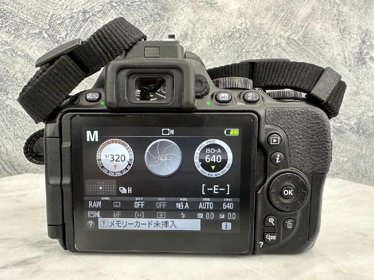 □t1430　現状品★Nikon D5500 18-140 VR Kit　ニコン　カメラ_画像3