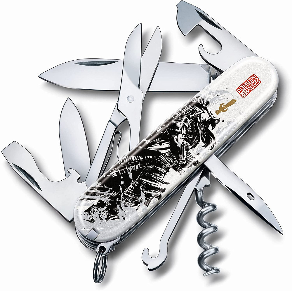 公式サイト - ハイブランドの新作が続々登場 送料無料 VICTORINOX(ビクトリノックス)戦国墨絵クライマー 明智光秀 1.3703.7-X7【日本正規品】 ビクトリノックス