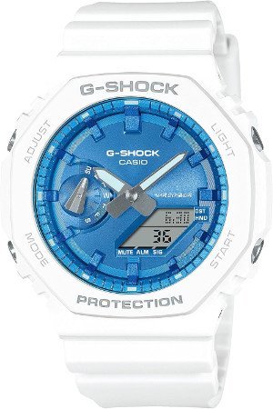 カシオ G-SHOCK プレシャスハートセレクション「冬の煌めき」GA-2100WS-7AJF 国内正規品_画像1