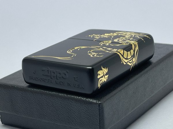 送料無料 ZIPPO[ジッポー]BLACK DRAGON / ブラックドラゴン 2BKG-DR_画像4