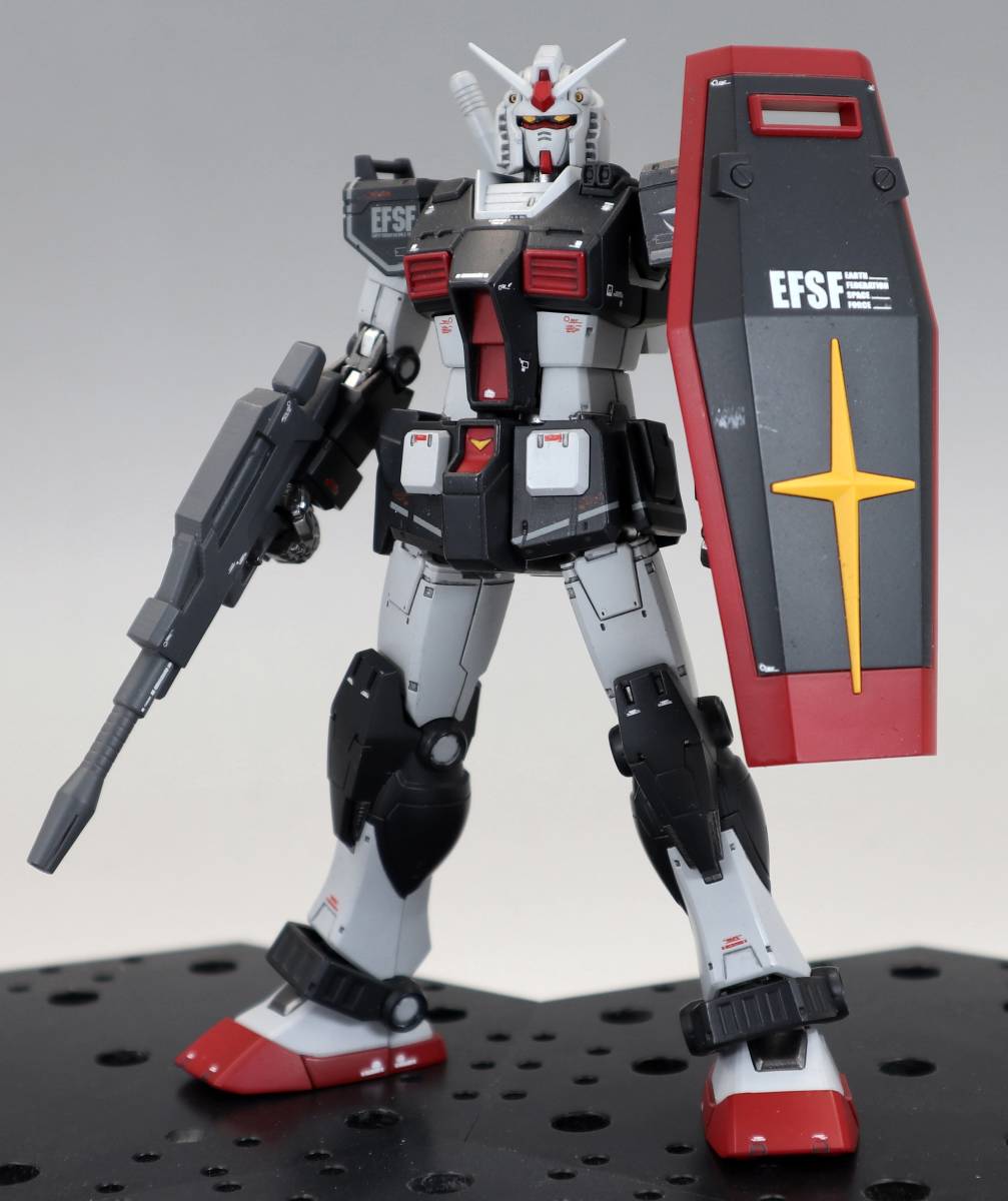 Yahoo!オークション - 1/144 HGガンダム改造 MSVプロトタイプ Yahoo!オークション - 1/144 HGガンダム改造 MSVプロトタイプ