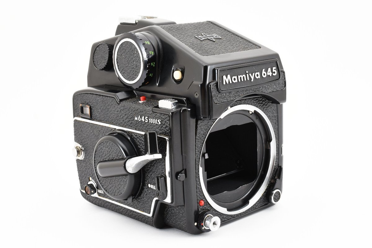 【美品】マミヤ Mamiya M645 1000S 中判カメラ 120フィルムバック 2個セット！ 動作確認済み！2042037_画像5