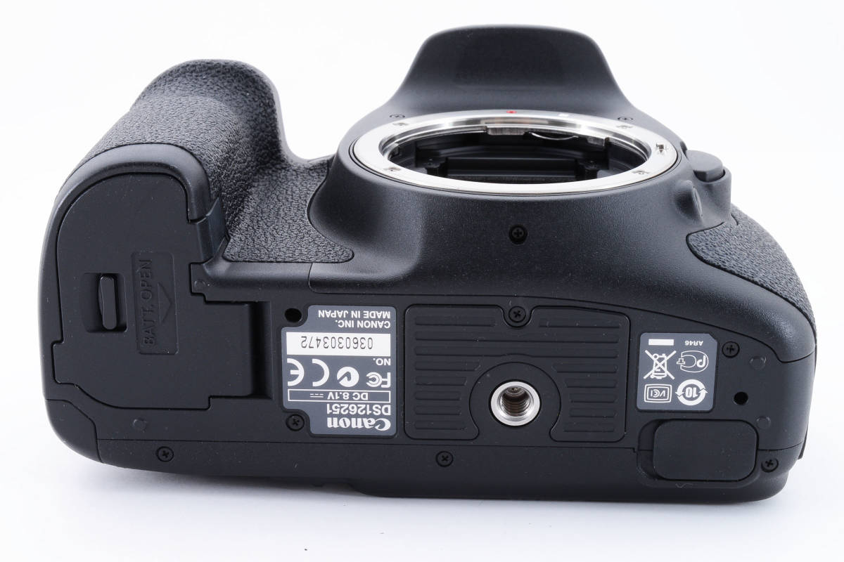 ★超美品/シャッター数4551回★ Canon キャノン EOS 7D ボディ CFカード付き #8601_画像8