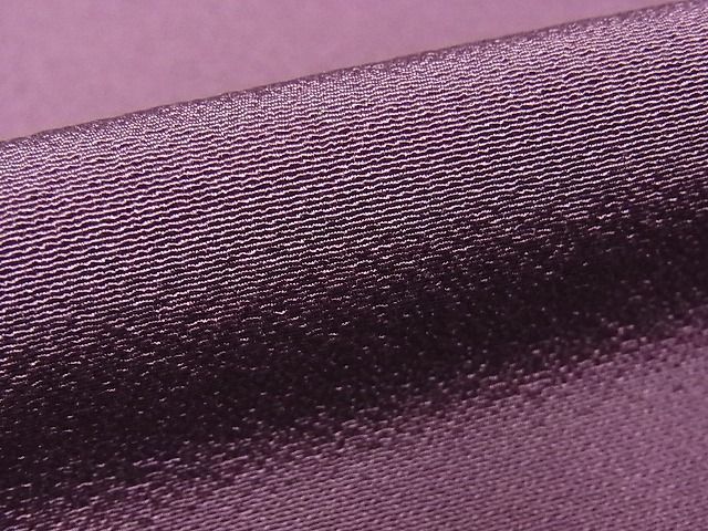 平和屋-こころ店■上質な色無地　似せ紫色　着丈150cm　裄丈62.5cm　正絹　逸品　B-zg7076_画像5