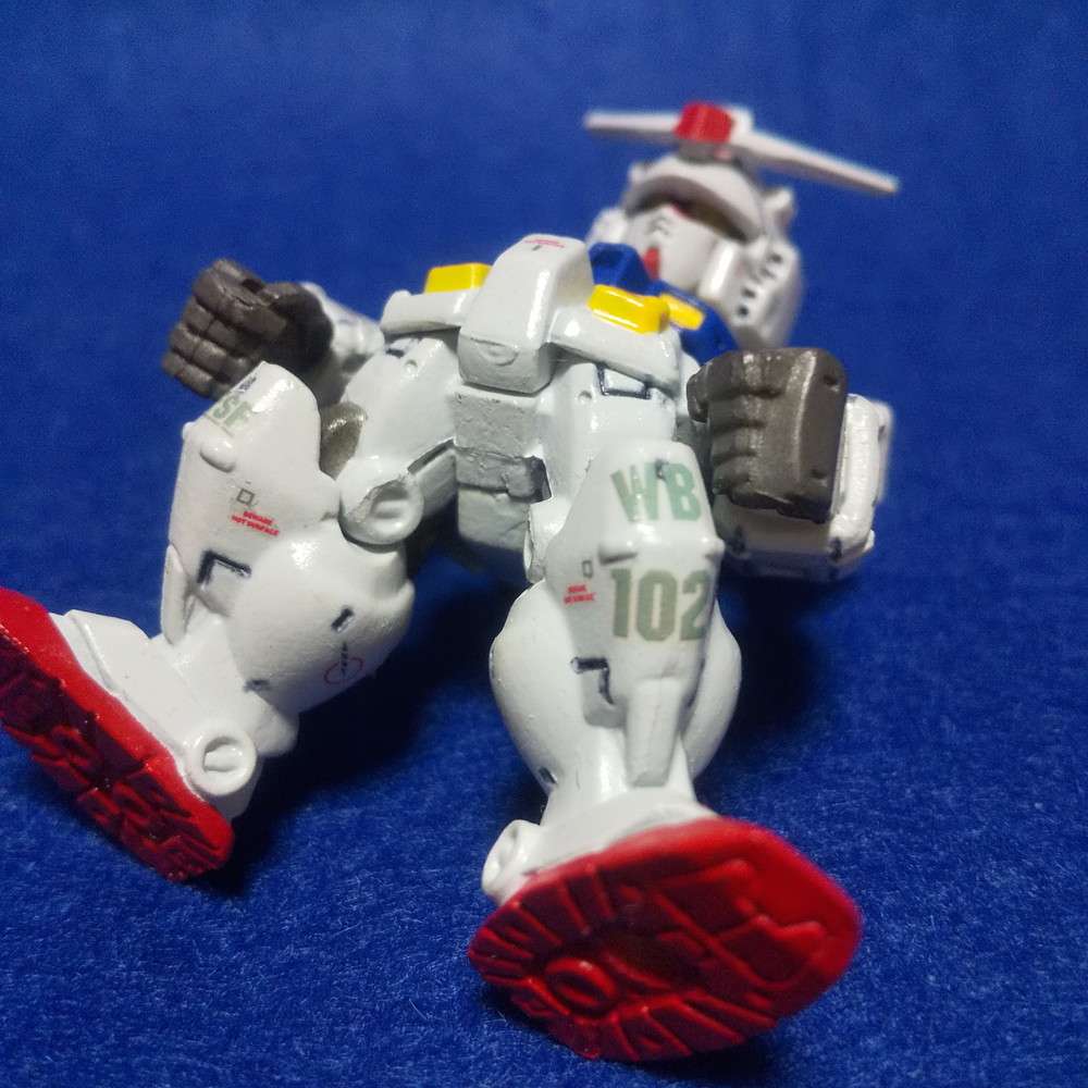 【リペイント】ガンダムコンバージ 最終決戦仕様 RX-78-2 FW GUNDAM CONVERGE_画像9