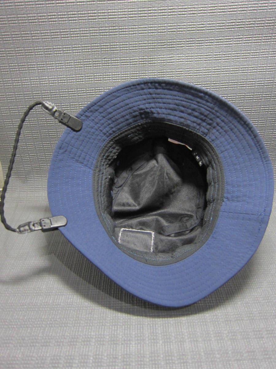 MILLET ミレー バケットハット サファリハット 帽子 紺 Mサイズ(56cm程度) S2312Cの画像5