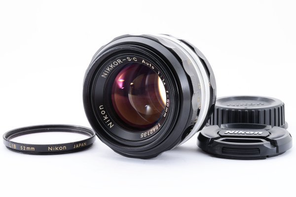 ★超美品　動作確認済★ NIKON ニコン NIKKOR-S・C Auto 50mm f1.4 MF レンズ　防湿庫管理 #H107