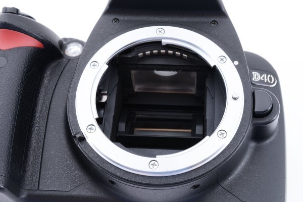 ★超美品　動作確認済★ NIKON ニコン D40 デジタル ボディ ショット数 1,614枚 防湿庫管理 #C395_画像9