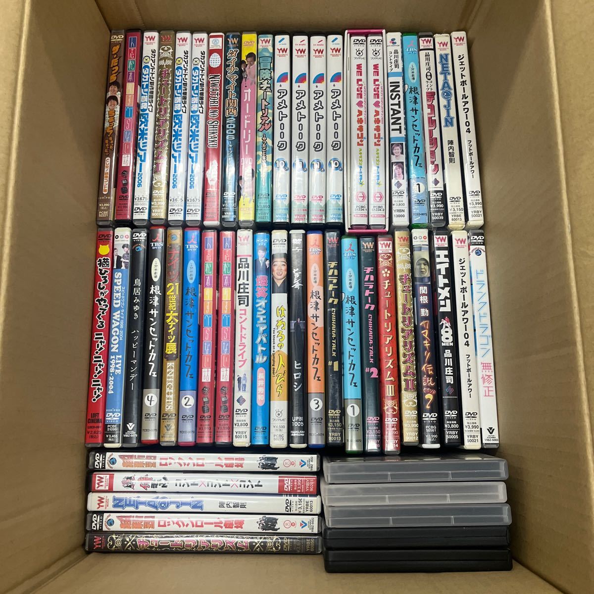 お笑いDVD 邦画 ごっつええ感じ　すべらない話　はねるのトビラ　バラエティー　その他　大量まとめセット　ジャンク品_画像5