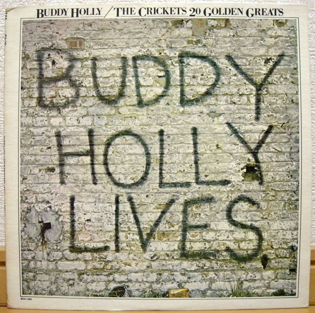 バディ・ホリー【US盤 LP】BUDDY HOLLY The Crickets 20 Golden Greats | MCA Records MCA-1484 (ロカビリー オールディーズ_画像1