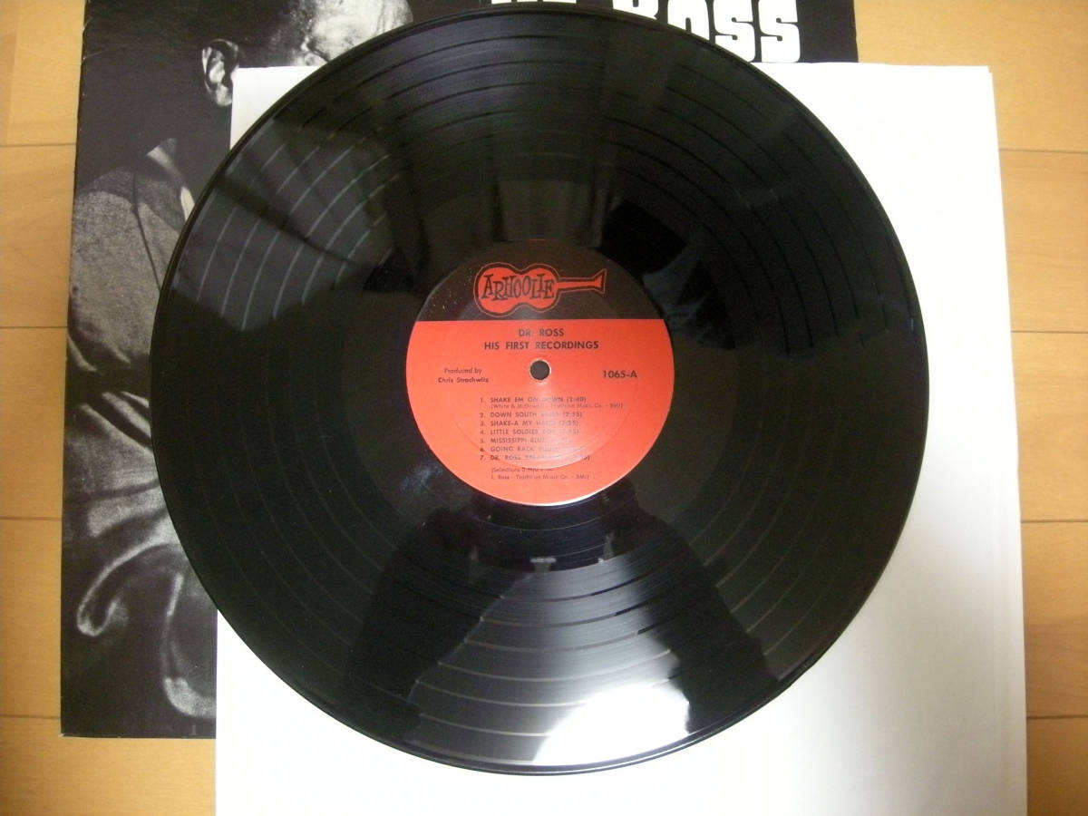 ドクター・ロス【US盤 LP】Dr. Ross His First Recordings | Arhoolie Records 1065 (戦前 PRE WAR Sun Recordsの画像8