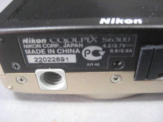 ☆☆Nikon ニコン　デジタルカメラ　COOLPIX S6300　動作未確認_画像9