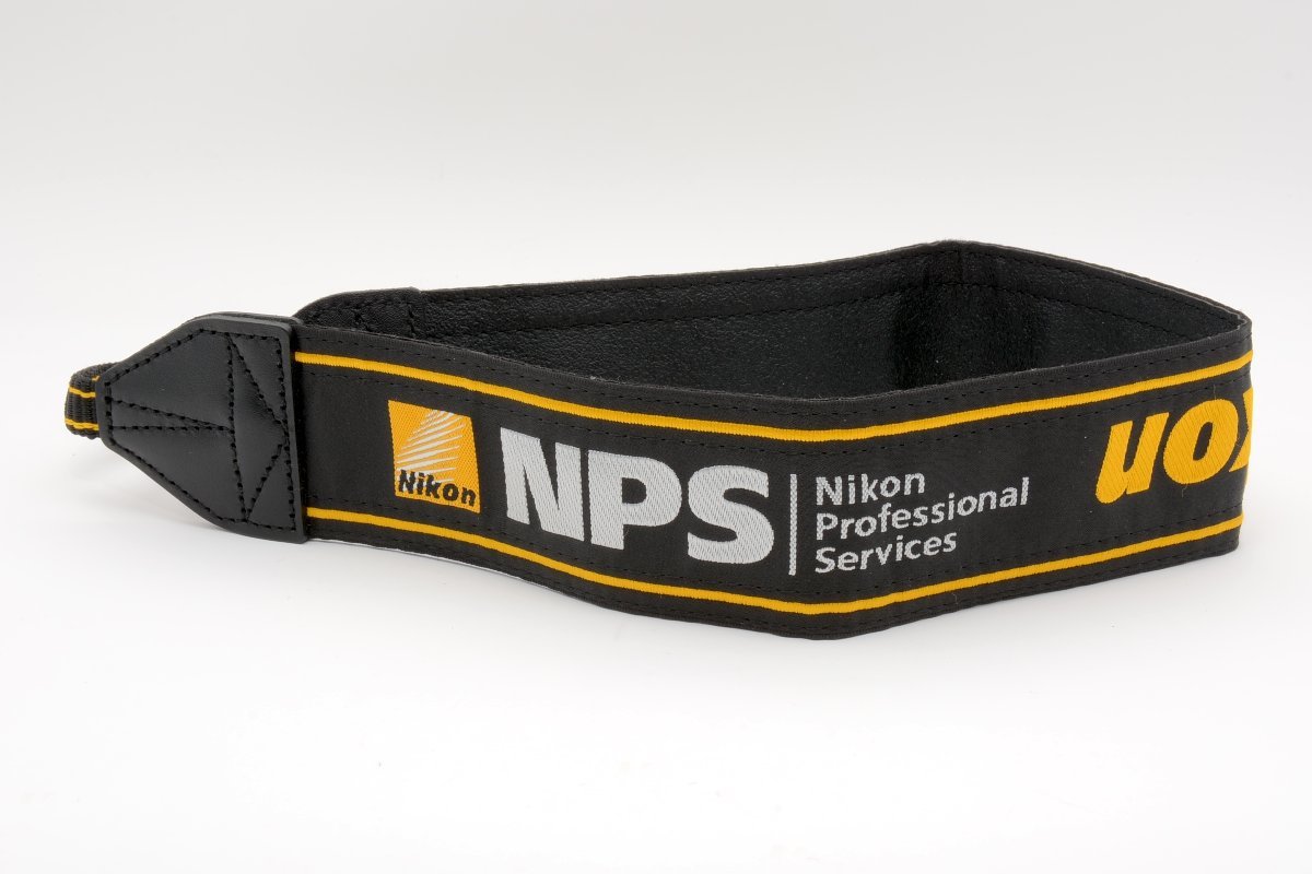 【新品同様品】Nikon ニコン NPS ネックストラップ Nikon Professional Services プロフェッショナル サービス #3699_画像1