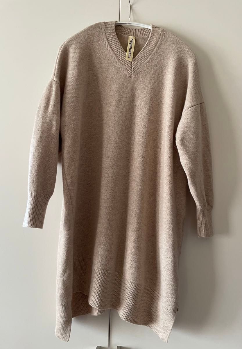 nagonstans ナゴンスタンス 2020AW ウール カシミヤ Vネック