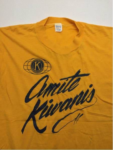 KIWANISinternational/SportswearビンテージTシャツ(アメリカ製)